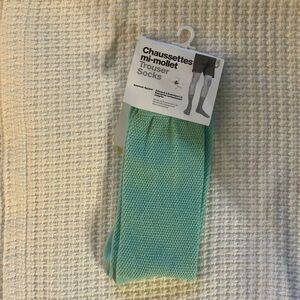 NWT AMERICAN APPAREL calf high trouser sock size OS